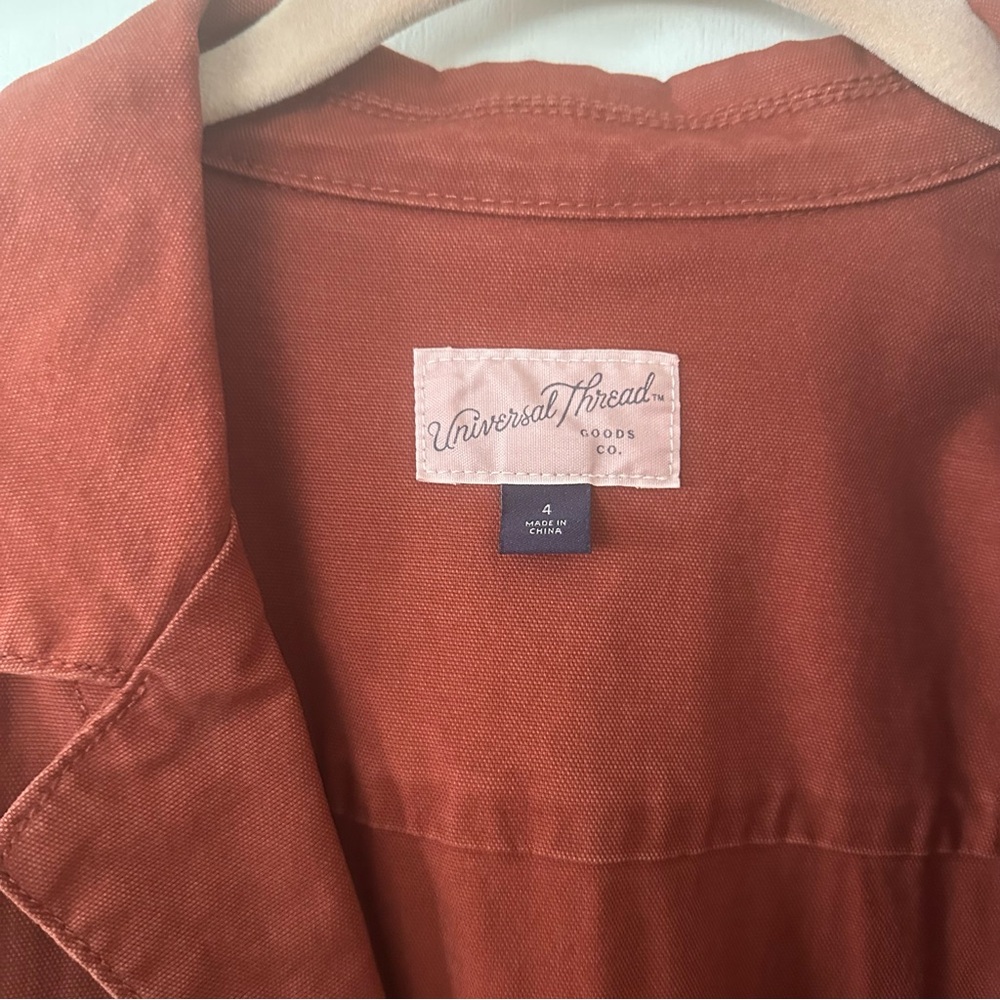 Universal Thread Rust Jumpsuit 4 small - Picture 4 of 4